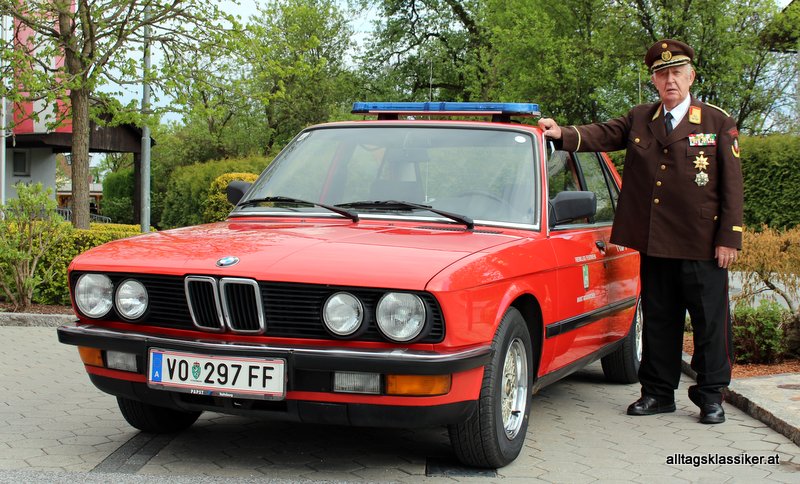 Ehrenlandesfeuerwehrrat und Ehrenkommandant Erwin Draxler Senior